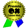 Web premiada con el Premio Internacional OX